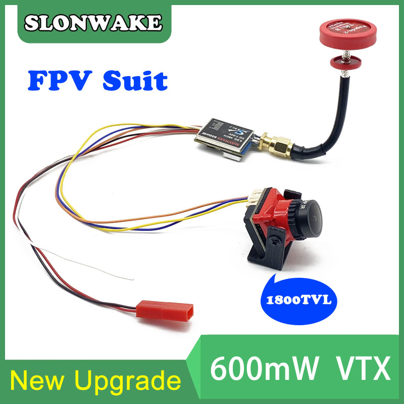 Fpv Drone Frame - すぐに使える5.8G 48CH 600mWビデオ送信機とCmos 1800TVLミニFPVカメラ2.1mmレンズ調整可能 RC FPVレーシングドローン用