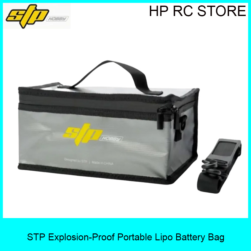 Fpv Drone Bag - STP 耐火防水防爆ポータブルリポバッテリー安全バッグ FPV レーシングドローン RC ツール用