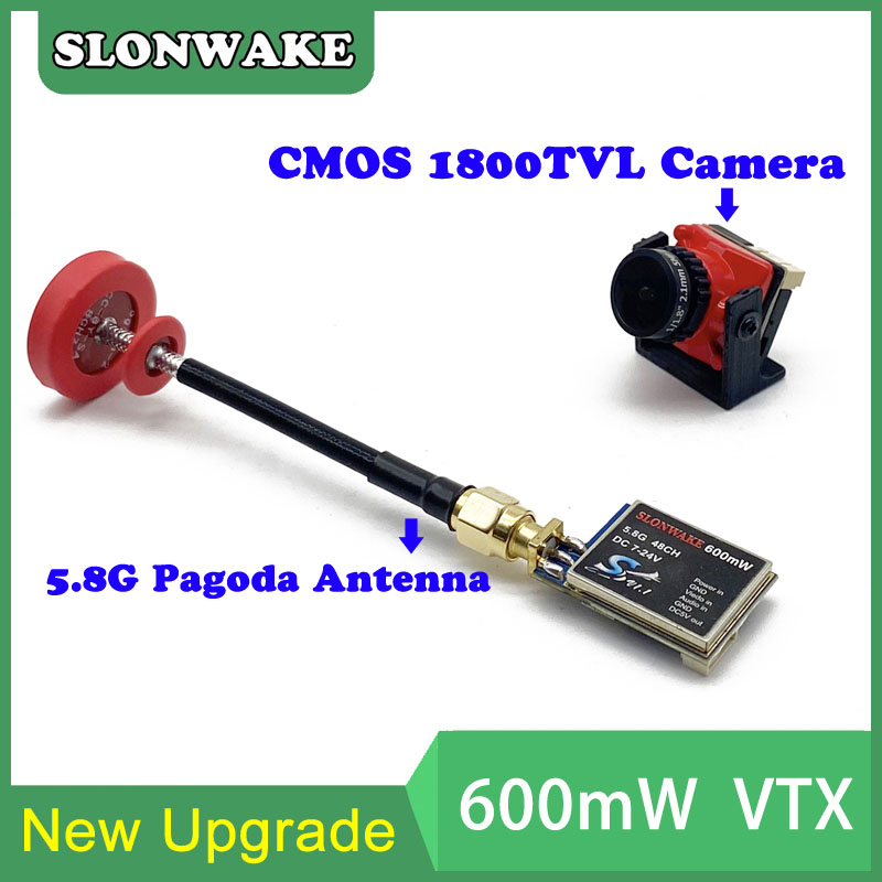 5.8 グラム 48CH 600mW 調整可能な VTX-C - Fpv Drone Frame のレビューと価格