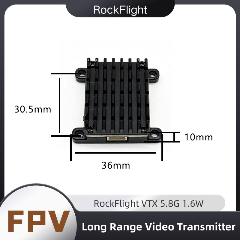 RockFlight TX663 VTX 5.8G 48CH - Fpv Drone Frame のレビューと価格